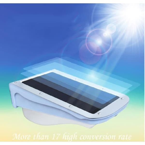 TD® LCC Solar LED-lampa med rörelsedetektor Vattentät trådlös belysning Kraftfull spotlight för trädgårdsterrassbyggande trappor