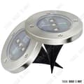 Miniatyrbild 2 av 4: TD® 4st-3LED solar infälld beacon-Vit 4000°k
