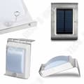 Miniatyrbild 2 av 4: TD® 16 LED rörelsesensor Solar Light (900 mAh batteri . Räckvidd 3 meter . 12 timmar autonomi) - Silver