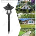 Miniatyrbild 4 av 4: TD® Solar Hexagon Ground Lamp LED Utomhus Yard Trädgårdslampa Dekorativ Spotlight Palace Gräsmattlampa