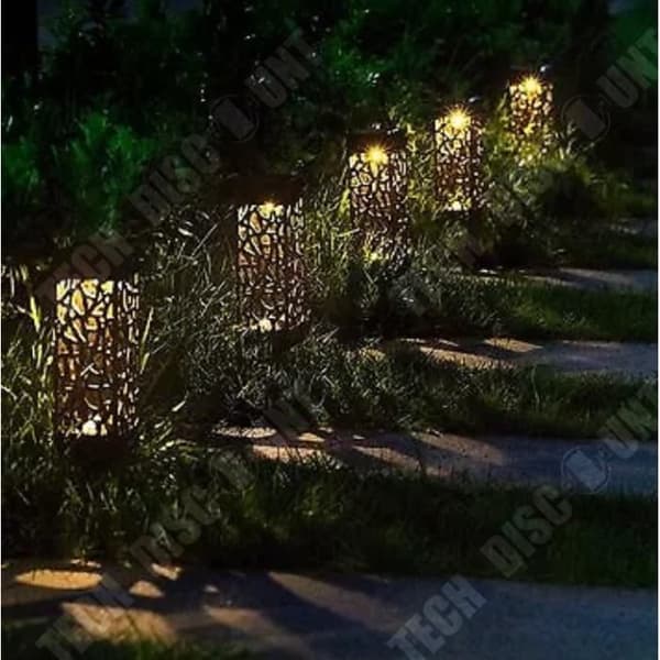 TD® Solar Pollard LED Solar Path Landskapsljus Lawn Light Trädgårdsljus-175