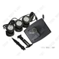 Miniatyrbild 3 av 4: TD® Solar lampa utomhus trädgård dekorativ camping led vit mark ljus kraftfull design belysning vattentät vattentät dekoration