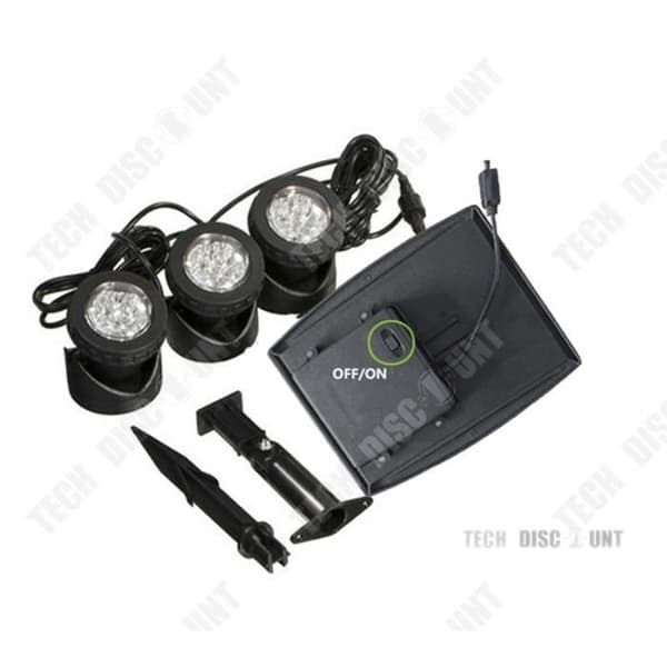 TD® Solar lampa utomhus trädgård dekorativ camping led vit mark ljus kraftfull design belysning vattentät vattentät dekoration