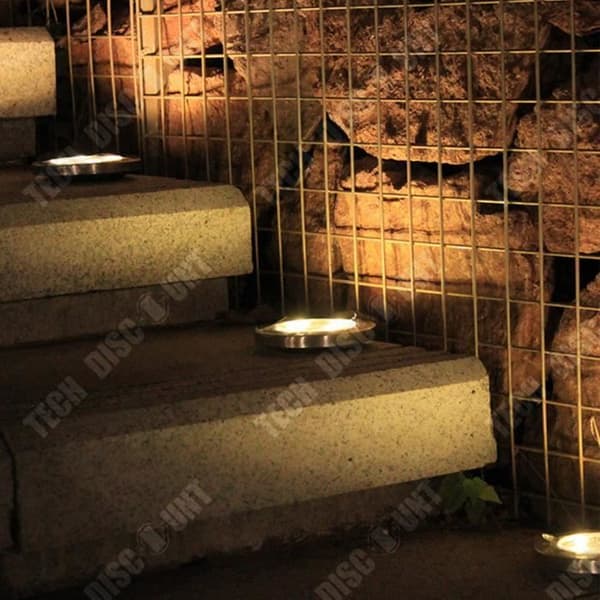 TD® Solar Ground Lights, vattentät Solar Garden Light, Outdoor Solar Lights för Lawn Pathway Yard