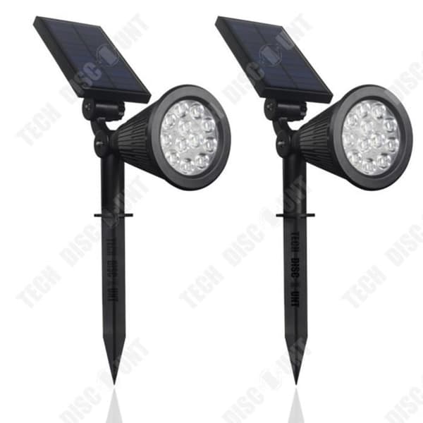 TD® Solar Light 4LED Plug-in Trädgårdsljus Plug-in Lawn Light Väggspotlight Jordkontakt Landskapsljus
