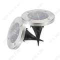 Miniatyrbild 3 av 4: TD® Solar Lights Outdoor 9 Pack LED Solar Light Trädgårdsdekorationsbelysning Vattentät IP65, varmvit 8 LEDs Spot Light Pro