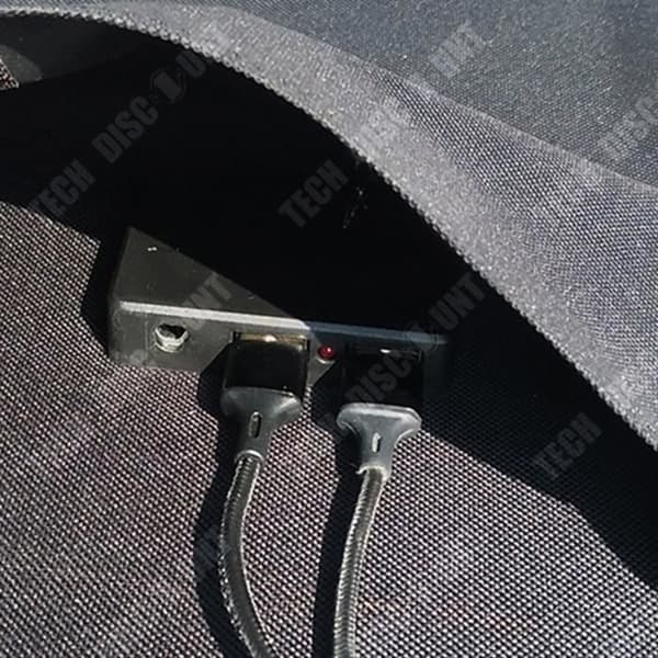 TD® Solpanel Laddning Mobiltelefon Solar Folding Bag 12V40W Solar Vikbar Utomhus Bärbar Laddningspanel