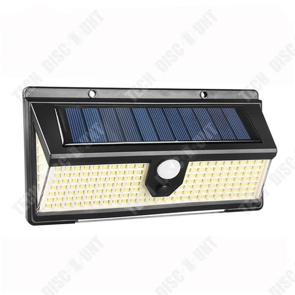 TD utomhussollampa IP65 vattentät version Hållbar säkerhetslampa med rörelsesensor Solarbelysning för trädgård