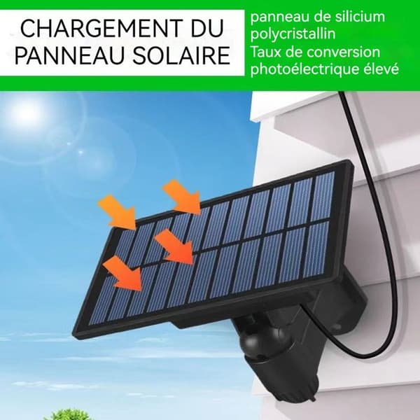 TD® Inomhus solarlampor, trädgårdslampa, campinglampa, lampa med en panel och ljus, ljusdeteckning