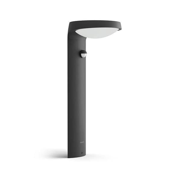LED-solar exteriör pollare - Philips - TYLA - 1,2W - 4000K - Detektor - IP44 - Antracit