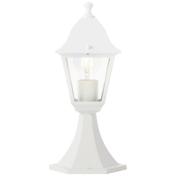 NISSIE vit yttre terminal - Brilliant - Metall/glas - IP44 - 1xE27 60W