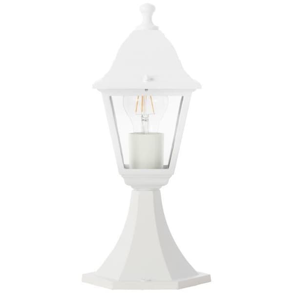 NISSIE vit yttre terminal - Brilliant - Metall/glas - IP44 - 1xE27 60W
