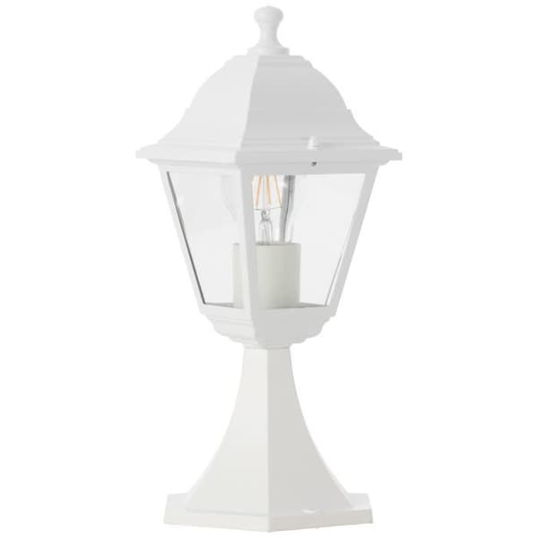 NISSIE vit yttre terminal - Brilliant - Metall/glas - IP44 - 1xE27 60W