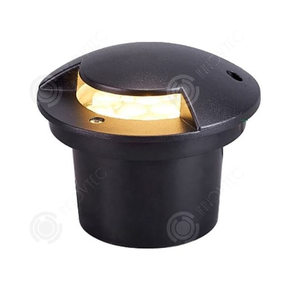 INN 4 st Utomhussolarlampa 13,5x12x15cm 9W IP66 varmvit solcellslampa utomhussolarlampa LED sollampspot LE