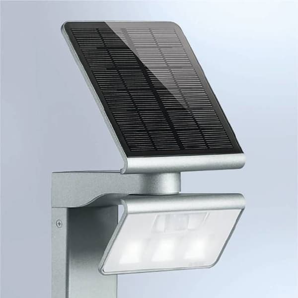 Steinel LED Solar Utomhusljus 1,2 W Xsolar GL-S Silver