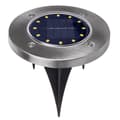 Miniatyrbild 1 av 4: Maclean MCE318 solcellslampa IP44 solar trädgårdslampa, 12 SMD lysdioder, 4000K, Ni-MH 600 mAh, 0,7W