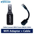 Miniatyrbild 2 av 2: EPEVER WiFi-adapter, RS485-kommunikation, 20 m räckvidd,wifi med kabel