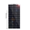 Miniatyrbillede 1 af 2: Solcellepanel Kit, 280W Effektudgang, Fleksibelt Design, 140w hvid