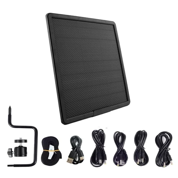 Solcellspaket, 25000mAh Stor Kapacitet, IP66 Vattentät, WG25000