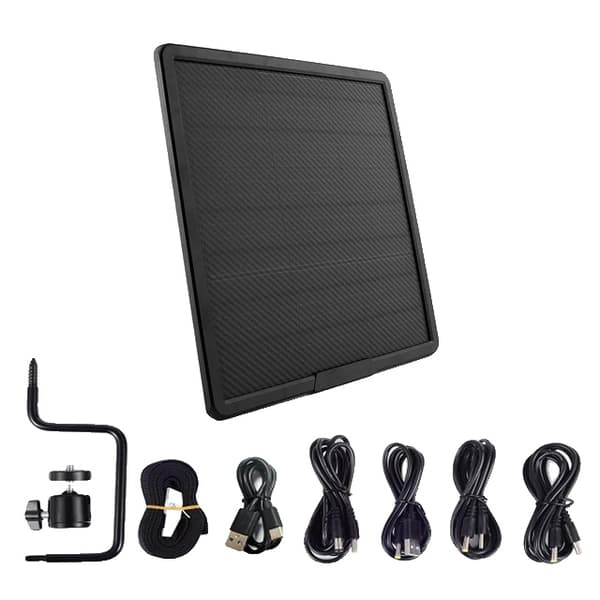 Solcellspaket, 25000mAh Stor Kapacitet, IP66 Vattentät, WG25000