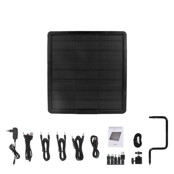 10W Aurinkopaneeli, Korkea Muuntotehokkuus, 25000mAh Akku, Useita Lähtövaihtoehtoja,WG25000