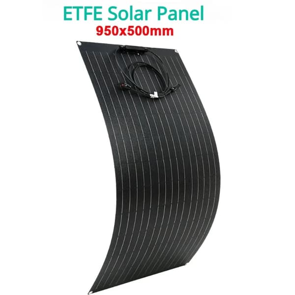 ETFE Aurinkopaneeli, mitat 860x660mm, 60A ohjainvaihtoehdot,1kpl-ETFE 950x500mm
