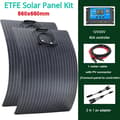 Miniatyrbillede 2 af 2: ETFE Solpanel, 860x660mm Dimensioner, 60A Controller Muligheder,60A Controller kit B