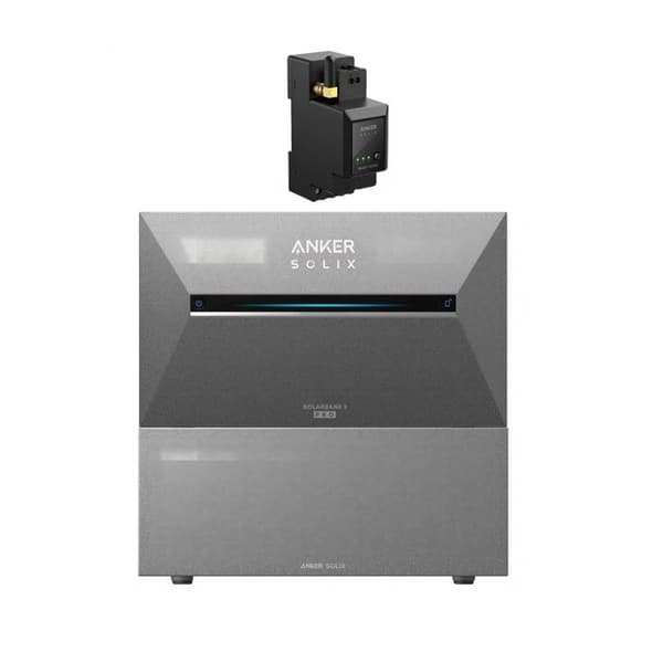 Kit Anker Solix Solarbank 3 E2700 Pro+BP2700+A17X7311, Photovoltaisk central för balkong Plug and Play