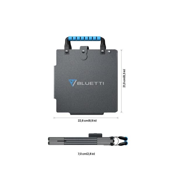 BLUETTI PV60F Bärbar Solpanel, 60W för AC2P/AC50P/AC70P/Handsfree1&2