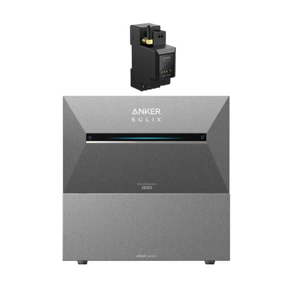 KIT Anker SOLIX Solarbank 2 E1600 AC med BP2700, Smart mätare