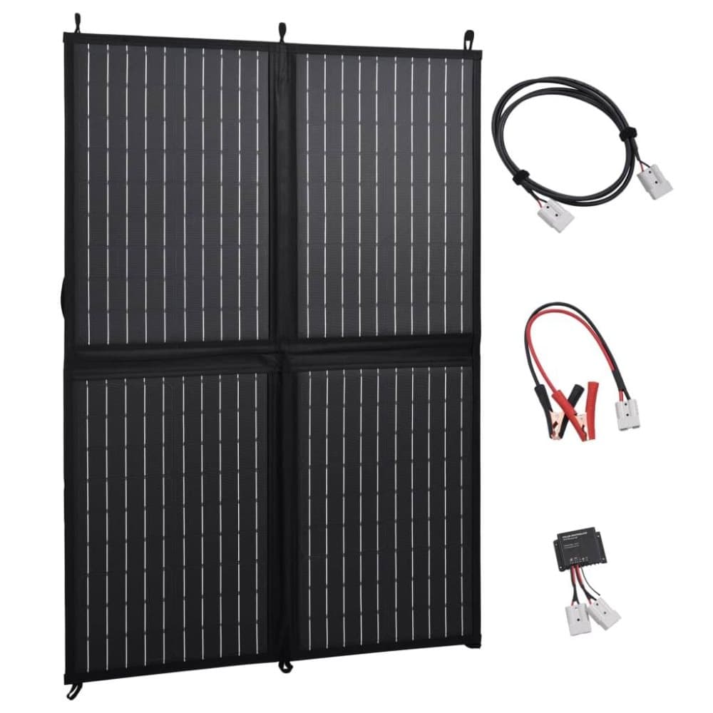 vidaXL Vikbar solpanel 100 W 12 V