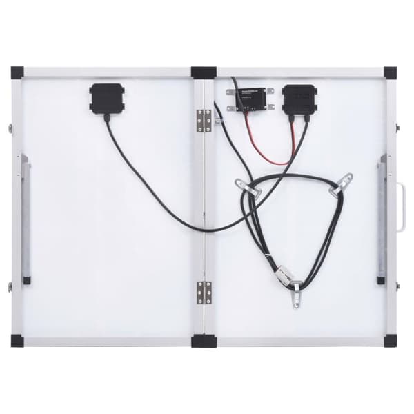 vidaXL foldbar solcellekuffert 120 W 12 V