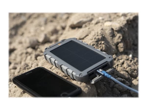 xtorm Fuel Series - Solarstrømbank - Li-pol - 10000 mAh - 20 Watt - PD, QC 3.0 - 3 utgangs-stikforbindelser (USB, USB-C)