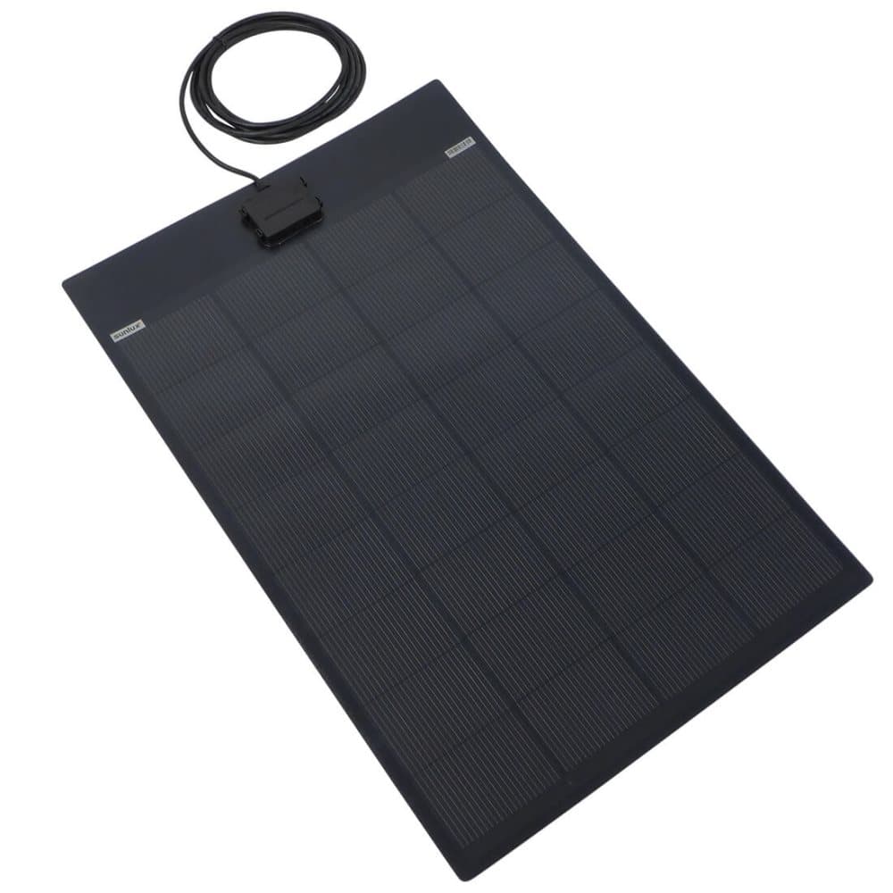 Solpanel 120W-17,6V - Sunlux® Flex Mono MBB ETFE Black