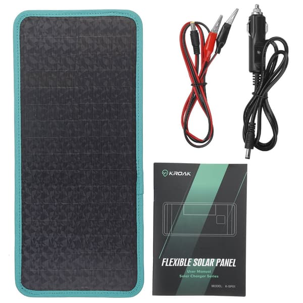20W 17,6V Shingle Solpanel Flexibel Bärbar Superior Monokristallin Solenergicellsbatteriladdare