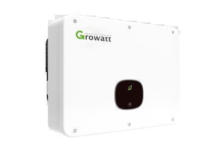 Growatt MID 17KTL3-X Muuntajaton 3-vaiheinen invertteri, jonka teho on 17,0 kw. Langaton verkottuminen lisävarusteena saatavan ShineWIFI-X 2MPP Track