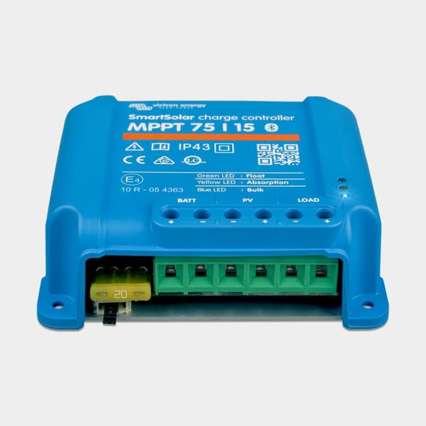 Solcellsregulator Victron SmartSolar MPPT 75/15, 12/24 V, 15 A