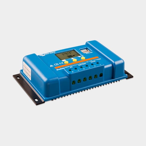Solcellsregulator Victron BlueSolar PWM - LCD &amp; USB 12/24-5, 12/24 V, 5 A