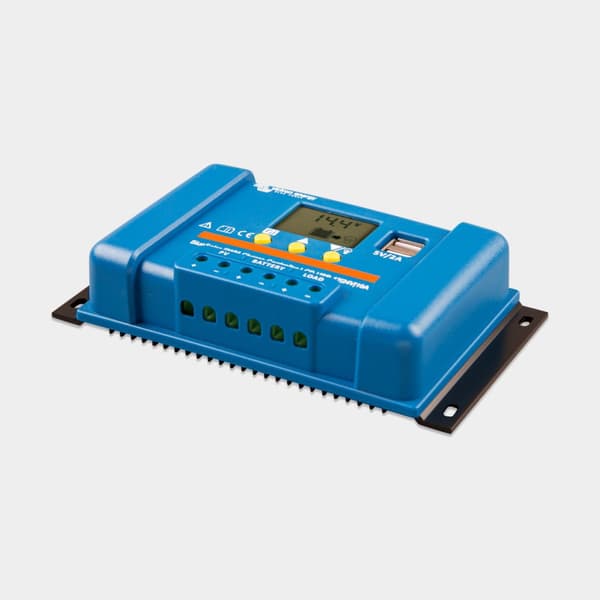 Solcellsregulator Victron BlueSolar PWM - LCD & USB 12/24-20, 12/24 V, 20 A
