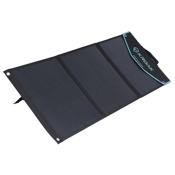 Kroak K-SP05 150W vikbar solpanel Solcellsmodul med 2 x USB och Type-C anslutning