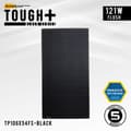 Miniatyrbild 2 av 7: Flexibel solcell Sunbeam Tough+ Black 121W Flush, 121.0 W, monokristallin, 12 V, 1060 x 540 mm