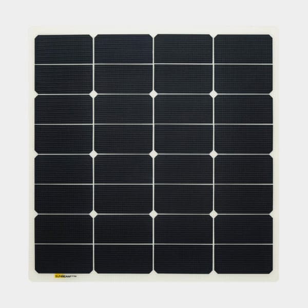 Flexibel solcell Sunbeam Tough+ 58W Flush, 58.1 W, monokristallin, 12 V, 540 x 540 mm