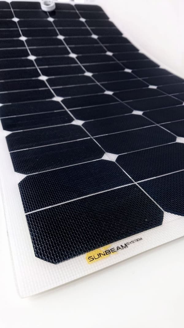 Flexibel solcell Sunbeam Tough+ 116W Flush, 116.1 W, monokristallin, 12 V, 1060 x 540 mm
