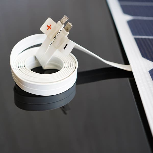 Flexibel solcell Sunbeam Tough 21W Long Flush, 20.8 W, monokristallin, 12 V, 850 x 147 mm