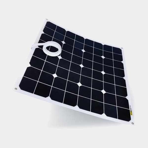 Flexibel solcell Sunbeam Tough 55W Flush, 55.4 W, monokristallin, 12 V, 540 x 540 mm
