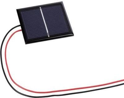Velleman SOL1N Polykrystallinsk solpanel 0,5 V