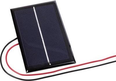 Velleman SOL2N polykrystallinsk solpanel 0,5 V (SOL2N)