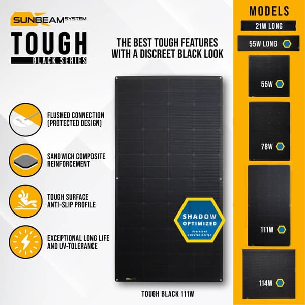 Täckmaterial Sunbeam Tough Black Hole Filler, 1060 x 540 mm
