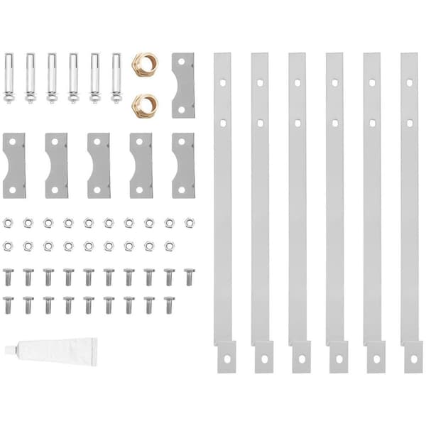 Uniprodo Vakuumrörsolfångare - 30 rör - 250–300 L - 2.4 m² - -45–90 °C