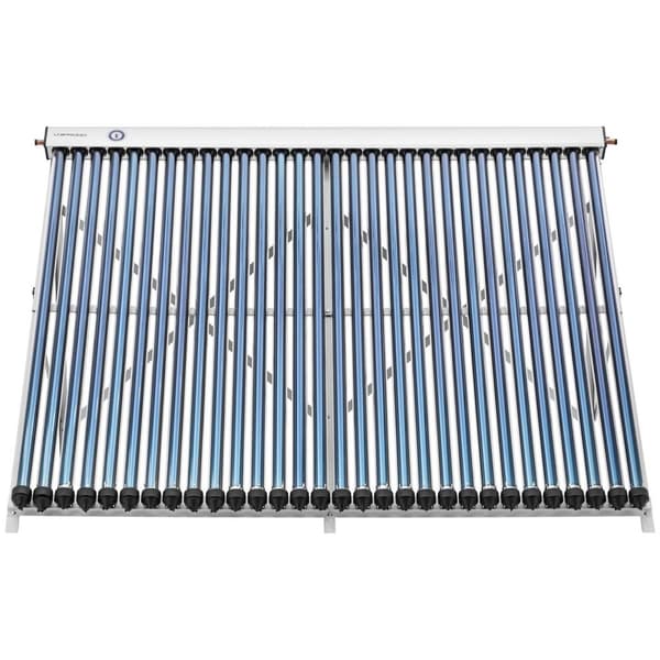 Uniprodo Vakuumrörsolfångare - 30 rör - 250–300 L - 2.4 m² - -45–90 °C